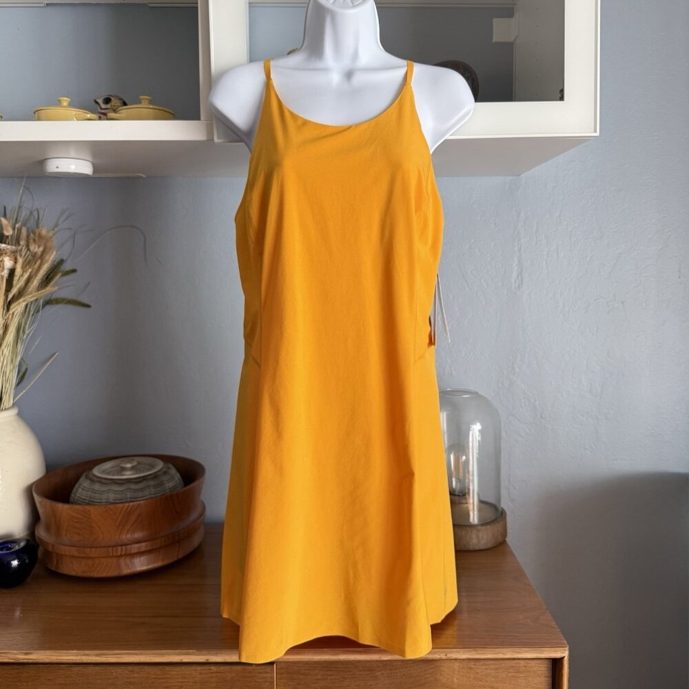 Athleta Yellow Infinity Dress Size M NWT - Picture 5 of 8